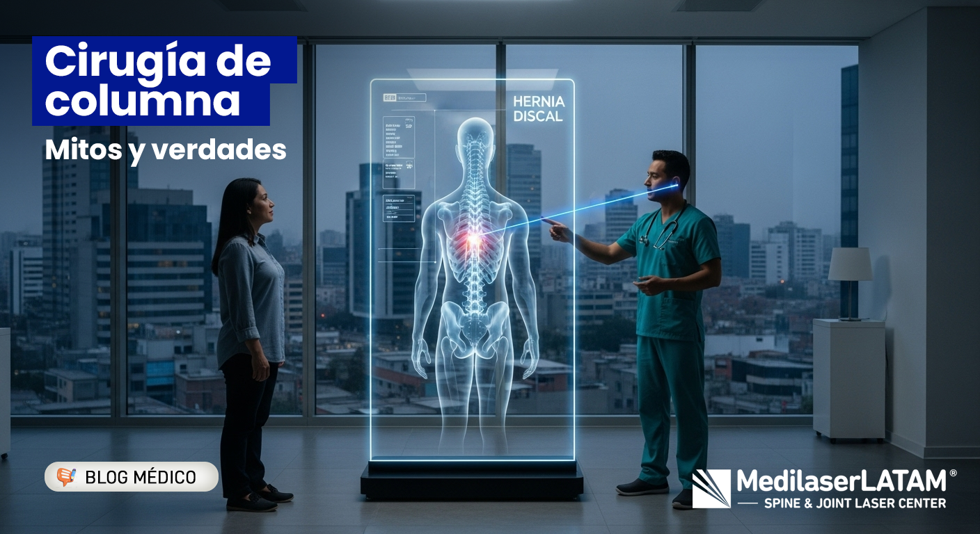 ¿Miedo al quirófano? Descubre cómo puedes tratar tu Hernia Discal sin cirugía mediante protocolos láser que frenan el daño articular.